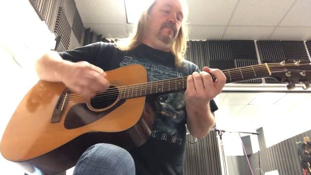 1973 Yamaha FG-160 Acoustic Review in description. смотреть онлайн