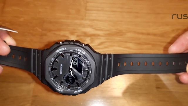 Распаковка часы SANDA 6016 от AliExpress смотреть онлайн