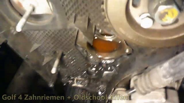 VW Golf 4 1,9Tdi ALH Motor Zahnriemen Wechsel