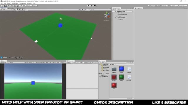 Unity Live Stream: Working with Prefabs | OctoMan смотреть онлайн