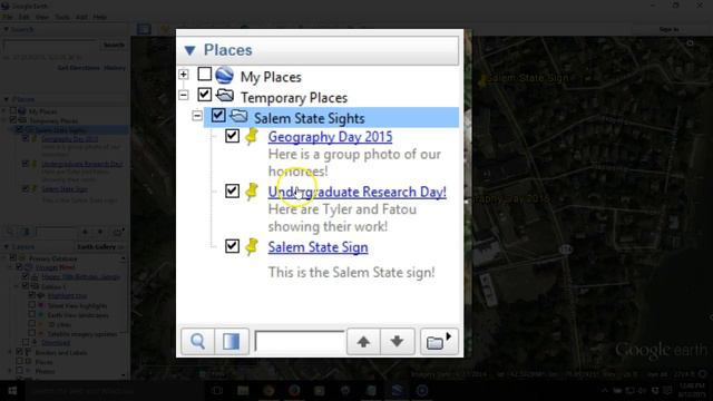 How to Save and Share Placemarks in Google Earth смотреть онлайн