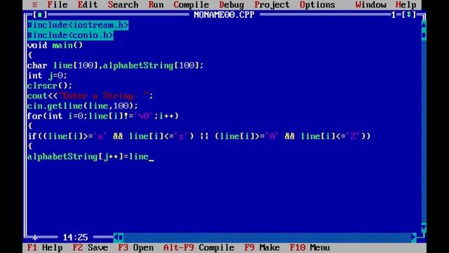 Remove all Characters in a string except Alphabets || In C++ смотреть онлайн