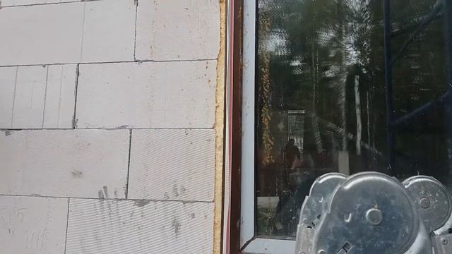 Приступаем к утеплению фасадов дома из газобетонных блоков, подготовительные работы смотреть онлайн