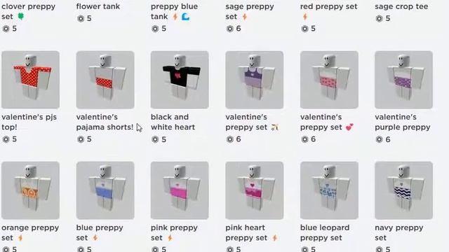 6 Different Roblox Clothing Groups That Have Preppy Clothing In Them смотреть онлайн