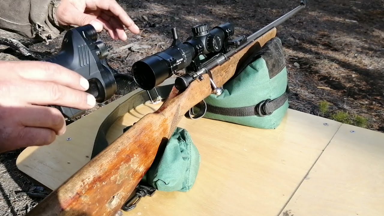 ТЕСТ ОХОТНИЧЬЕГО ПРИЦЕЛА WestHunter HD 1X6X24 IR ЗАГОННИК.mp4