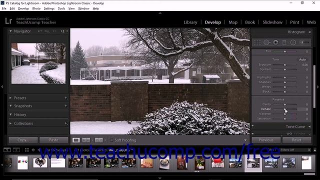 Lightroom Classic CC Tutorial Applying the Dehaze Effect Adobe Training смотреть онлайн