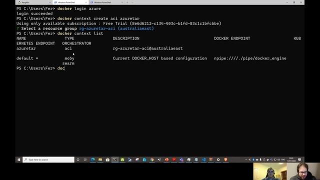 Using Docker Desktop to run serverless Azure Container Instance ACI in 5 minutes смотреть онлайн