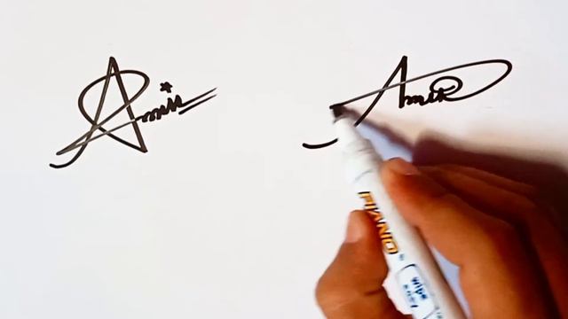 Amir Name Signature #easysignature
