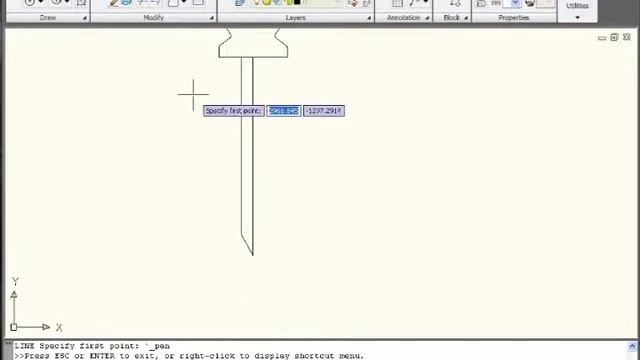 AUTOCAD 2009 - CONSTRUINDO UMA CHAVE DE FENDA смотреть онлайн