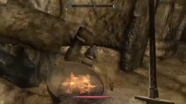Skyrim. Эпичное появление босса смотреть онлайн