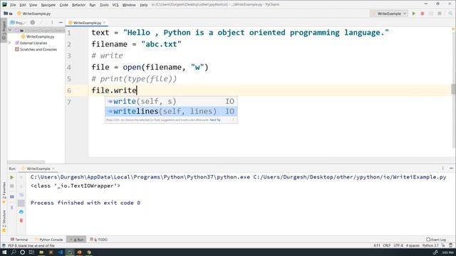 Python File IO | Writing data to files | Python Tutorial #40 смотреть онлайн
