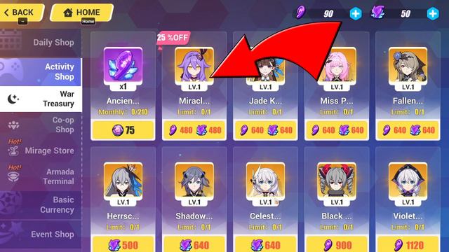 Разбор внутриигрового магазина Honkai Impact 3rd смотреть онлайн