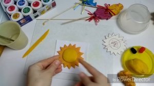 Лепим солнце из соленого теста. Масленица.