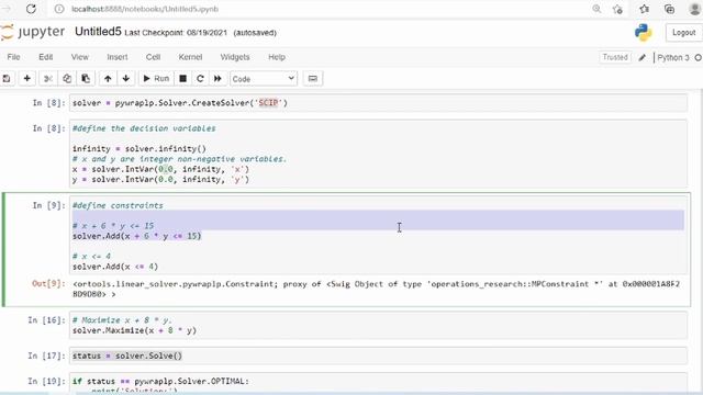 MIXED INTEGER PROGRAMMING IN PYTHON | OPTIMIZATION| OPERATION RESEARCH P.3 смотреть онлайн