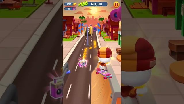 UNLOCK Skater Angela and Officer Tom (Talking Tom Gold Run Special Event) смотреть онлайн