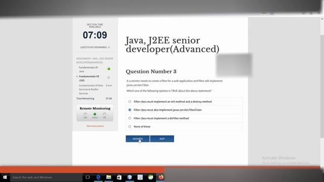 Oracle Java, J2EE Senior Developer Assessment смотреть онлайн
