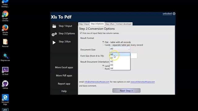 convert xls to pdf смотреть онлайн