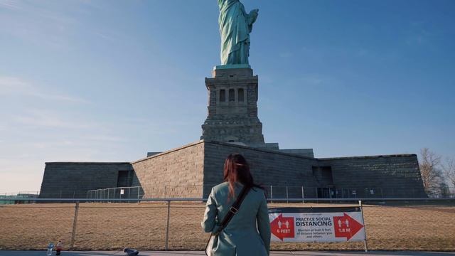 The Statue Of Liberty | Cinematic Hindi Vlog | Statue of Liberty Vlog смотреть онлайн