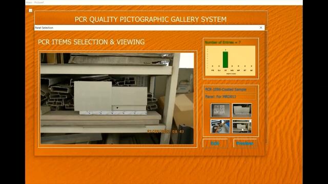 Excel VBA Creation - Quality Picto Gallery System, Viewing Part of my created Software in excel. смотреть онлайн