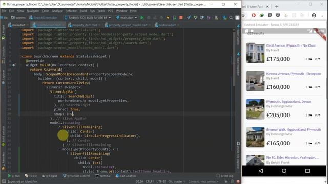 Flutter Property Listing App (3 - Real World Infinite Scrolling List and JSON manipulation) смотреть онлайн
