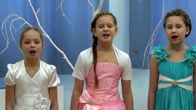 Поздравление с Рождеством младшего хора. Январь 2017г. смотреть онлайн