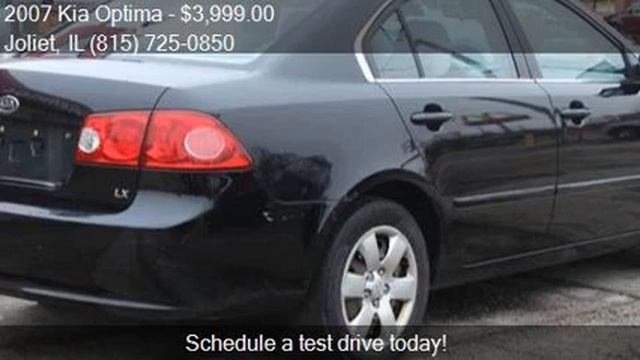 2007 Kia Optima LX 4dr Sedan (2.4L I4 5A) for sale in Joliet смотреть онлайн