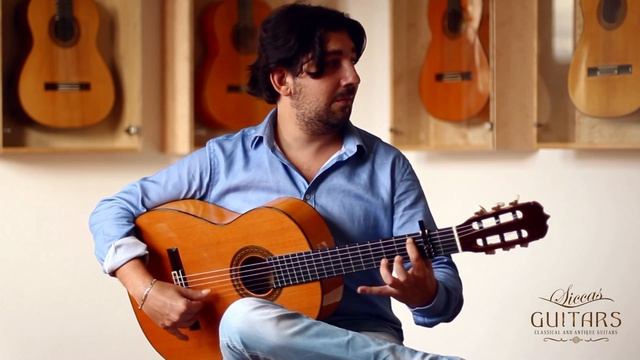 Antonio Rey plays Buleria by Antonio Rey on a 2008 José Ramirez смотреть онлайн