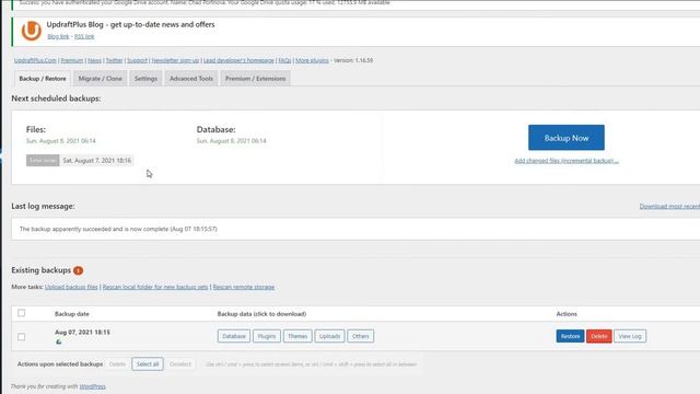 How To Backup Your WordPress Website On Autopilot With Free WordPress Plugin Called UpdraftPlus смотреть онлайн