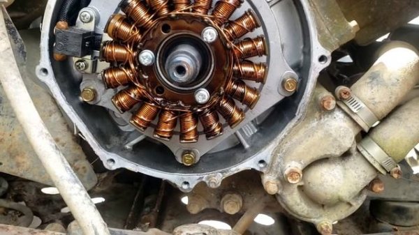 Polaris Sportsman 500 Stator Removal