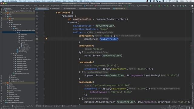 Navegação com o Jetpack Compose: overview e primeiras impressões смотреть онлайн