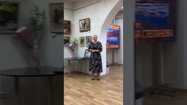 Открытие персональной выставки в Центре креативных индустрий