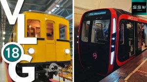 Метропоезд Москва 2020, Метровагоны «В» трофейный из Берлина и «Г» в депо Южное в Петербурге