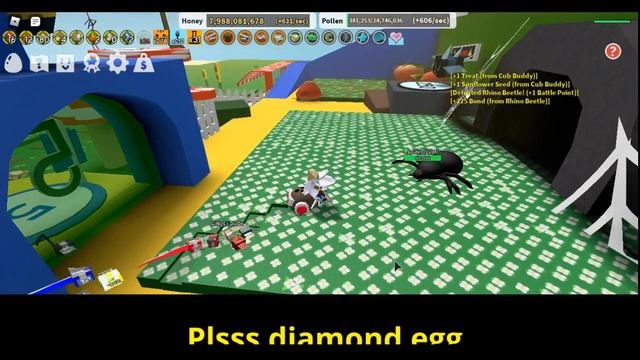 A Normal Day of Me Trying to Get a Diamond Egg... - Roblox Bee Swarm Simulator смотреть онлайн