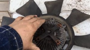 Вентилятор с гидромуфтой Pajero 2