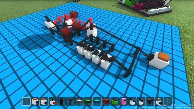 Logic World Beta: Big Multiplayer Playsession смотреть онлайн