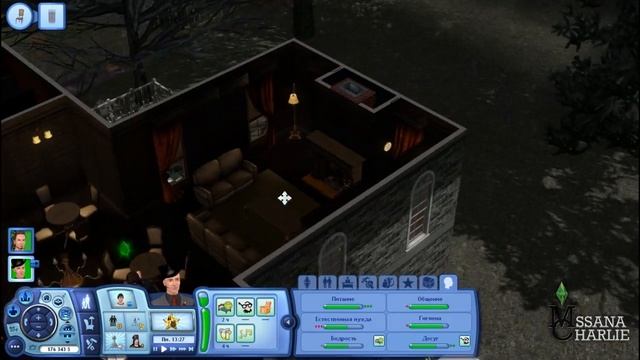 The Sims 3: Midnight Hollow #3 - Поход в пивную и библиотеку смотреть онлайн