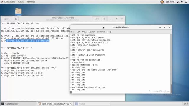 Cara Install Oracle 18c XE di Linux Centos 7 смотреть онлайн