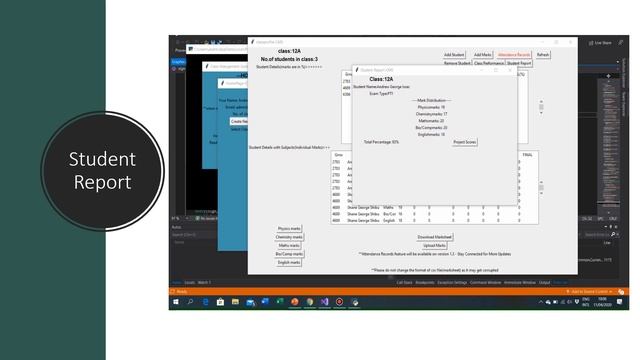 ClassRoom Management System 1.2 - Python Tkinter GUI & Sqlite3 смотреть онлайн