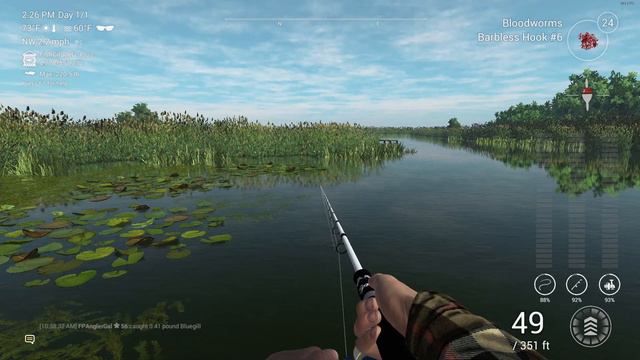 Fishing Planet - Everglades - Golden Shiner - Float смотреть онлайн