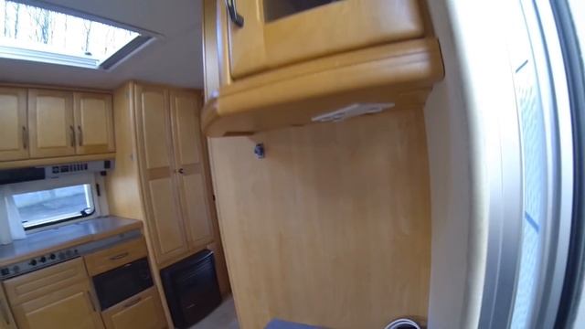 Обзор Hobby Exclusive 560 1999 г перекуп жилой вагончик дом на колёсах автодом прицеп-дача смотреть онлайн