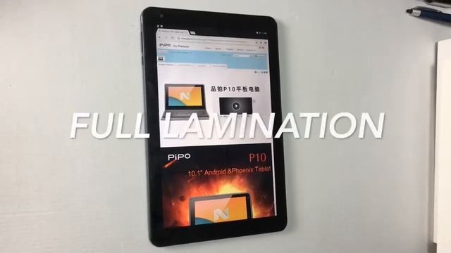 PIPO P10 Android 10.1" tablet unboxing смотреть онлайн