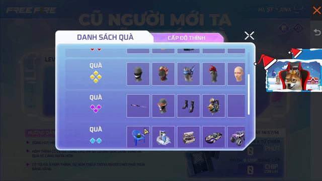 Cách Chơi Sự Kiện Cũ Người Mới Ta Nhận FREE Đồ Băng Cướp Đêm Nam Và Skywing Trượt Tuyết | Free Fire смотреть онлайн