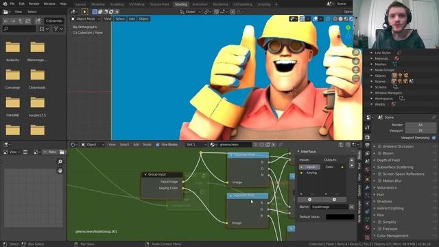 #7 - Group Nodes - Blender Procedural Nodes смотреть онлайн