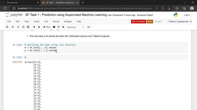 Data Science & Business Analytics Internship at the Sparks Foundation| Percentage Prediction смотреть онлайн