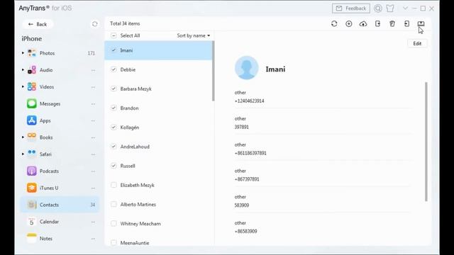 [2 Ways] How to Export Contacts from iPhone to Computer without iTunes (PC&Mac) смотреть онлайн