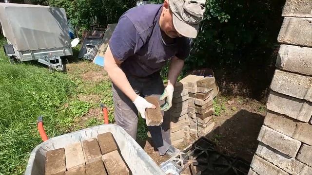 Укладка тротуарной плитки на старую отмостку смотреть онлайн