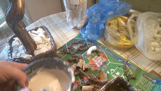 красивая искусственная сосна своими руками