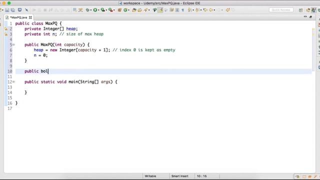 Initial Implementation - How to implement Max Heap in Java? смотреть онлайн