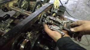 Замена подшипников подвески буран, динго