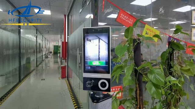 HFSecurity 8 inch palm vein face recognition access control device смотреть онлайн